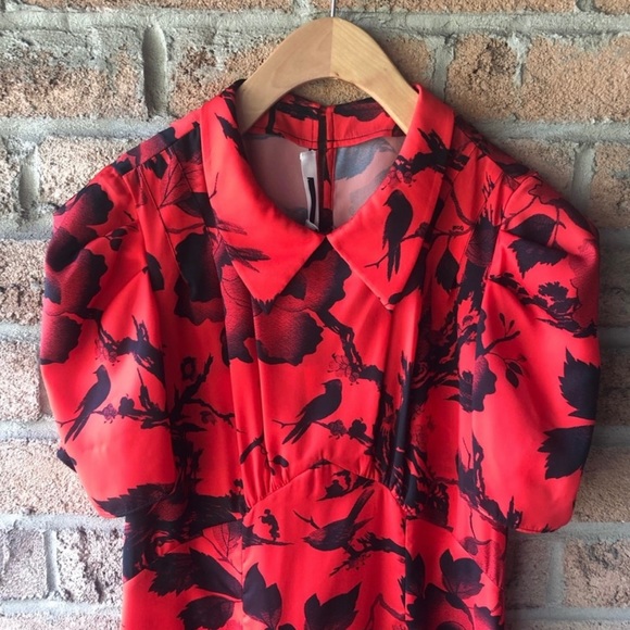 SOLD ❤️ ALEXANDER MCQUEEN | Fantasy gloth printed floral… - Picture 2 of 9